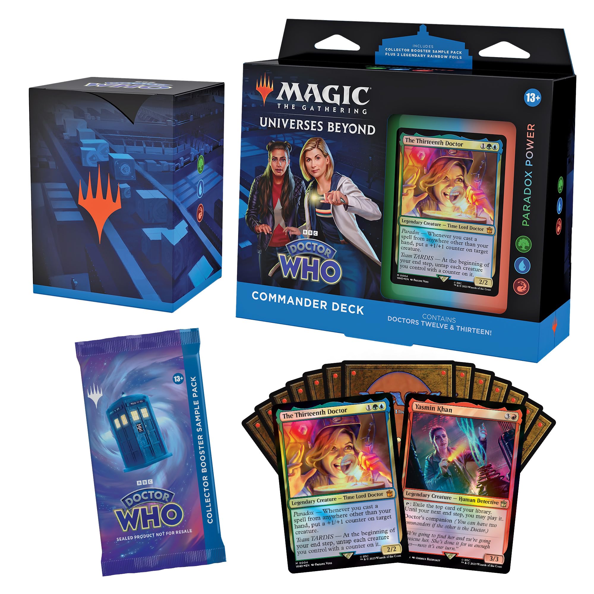 Amazon.com: Magic: The Gathering Doctor Who Commander Deck